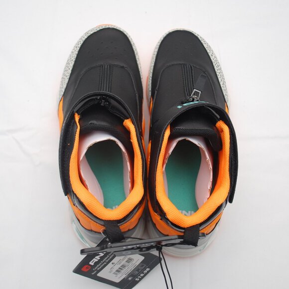 And1 Kid's Beast Mode Rubber Shoes - Black Orange - Picture 7 of 10